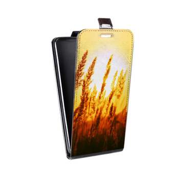 Дизайнерский вертикальный чехол-книжка для Alcatel One Touch Pop D5 Солнце (на заказ)
