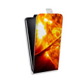 Дизайнерский вертикальный чехол-книжка для Huawei Honor 30S Солнце