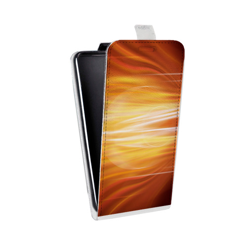 Дизайнерский вертикальный чехол-книжка для ZTE Blade A510 Солнце