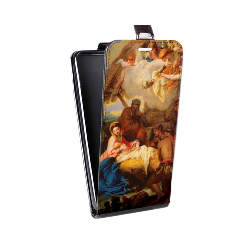 Дизайнерский вертикальный чехол-книжка для Samsung Galaxy M51 Рождество Христово