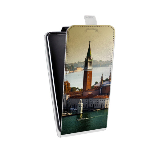 Дизайнерский вертикальный чехол-книжка для Huawei Honor 3x Венеция