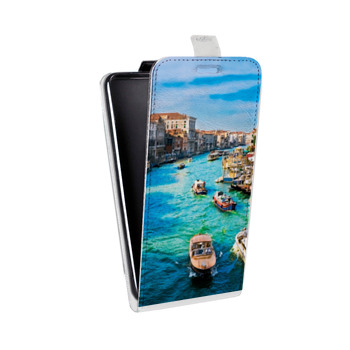 Дизайнерский вертикальный чехол-книжка для Huawei Honor 8X Венеция (на заказ)