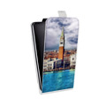 Дизайнерский вертикальный чехол-книжка для Huawei Honor 30S Венеция