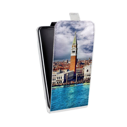 Дизайнерский вертикальный чехол-книжка для Samsung Galaxy Grand Neo Венеция