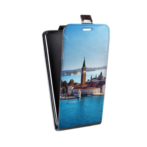 Дизайнерский вертикальный чехол-книжка для Microsoft Lumia 430 Dual SIM Венеция