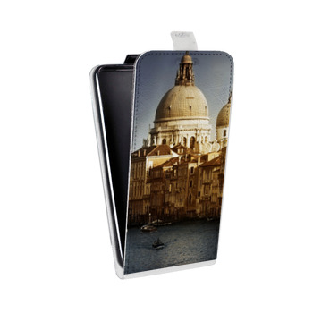 Дизайнерский вертикальный чехол-книжка для Sony Xperia E5 Венеция (на заказ)