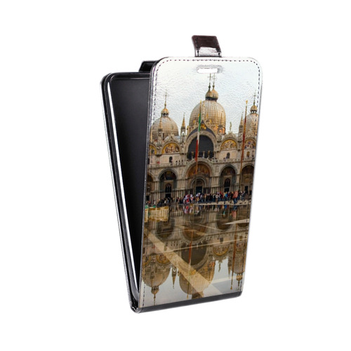 Дизайнерский вертикальный чехол-книжка для LG Optimus G2 mini Венеция