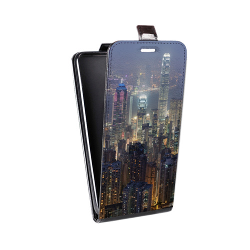 Дизайнерский вертикальный чехол-книжка для Microsoft Lumia 430 Dual SIM Гонконг