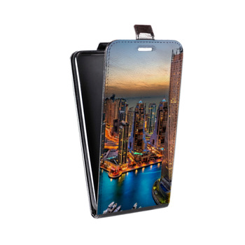 Дизайнерский вертикальный чехол-книжка для Huawei P Smart (2021) Дубаи (на заказ)