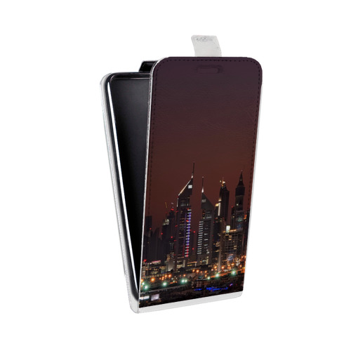 Дизайнерский вертикальный чехол-книжка для HTC U Ultra Дубаи