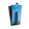 Дизайнерский вертикальный чехол-книжка для Asus ZenFone Live Дубаи