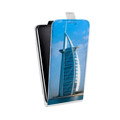 Дизайнерский вертикальный чехол-книжка для LG Stylus 3 Дубаи