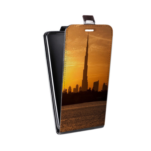 Дизайнерский вертикальный чехол-книжка для Samsung Galaxy A50 Дубаи
