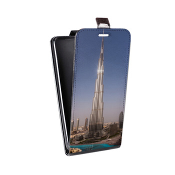 Дизайнерский вертикальный чехол-книжка для Iphone 5s Дубаи (на заказ)