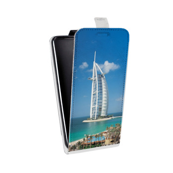 Дизайнерский вертикальный чехол-книжка для ASUS Zenfone 2 Laser Дубаи (на заказ)