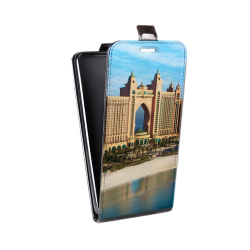 Дизайнерский вертикальный чехол-книжка для Huawei Honor 6 Plus Дубаи