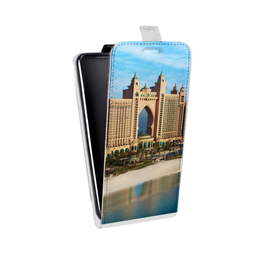 Дизайнерский вертикальный чехол-книжка для LG Joy Дубаи