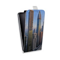 Дизайнерский вертикальный чехол-книжка для ASUS ZenFone Go ZB500KL Дубаи
