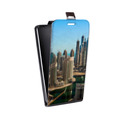 Дизайнерский вертикальный чехол-книжка для LG Optimus G2 mini Дубаи