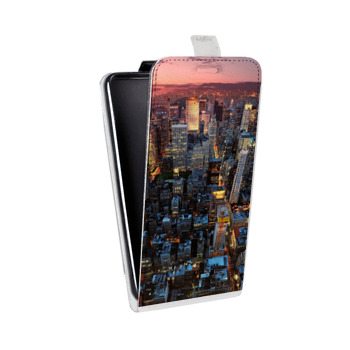 Дизайнерский вертикальный чехол-книжка для Iphone 7 Plus / 8 Plus Лос-Анжелес (на заказ)