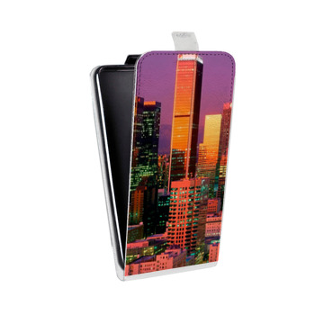 Дизайнерский вертикальный чехол-книжка для LG K7 Лос-Анжелес (на заказ)
