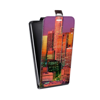 Дизайнерский вертикальный чехол-книжка для Huawei Honor 8s Лос-Анжелес (на заказ)