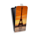 Дизайнерский вертикальный чехол-книжка для Alcatel Pixi 4 (5) Париж