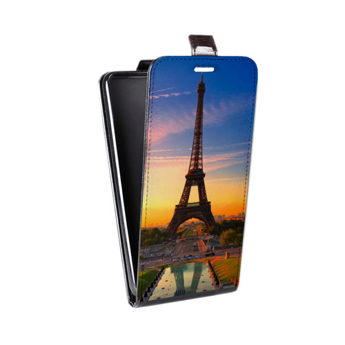 Дизайнерский вертикальный чехол-книжка для Huawei Honor 6C Париж
