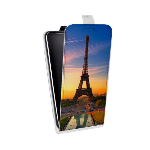Дизайнерский вертикальный чехол-книжка для Microsoft Lumia 430 Dual SIM Париж