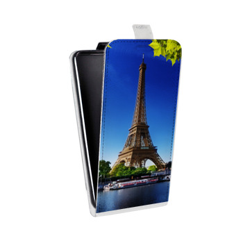 Дизайнерский вертикальный чехол-книжка для Samsung Galaxy J1 mini Prime (2016) Париж (на заказ)
