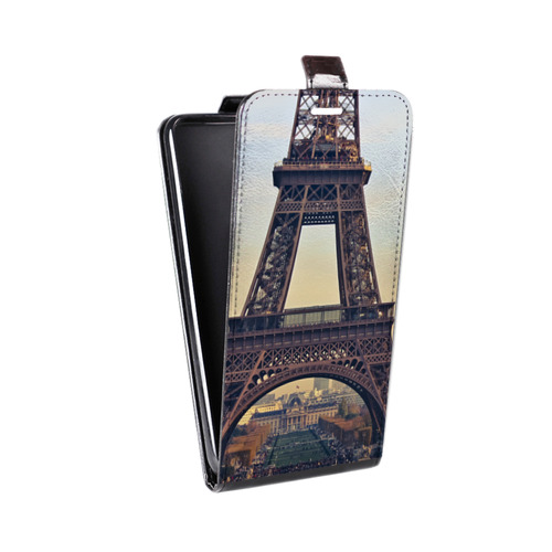 Дизайнерский вертикальный чехол-книжка для LG Optimus G2 mini Париж