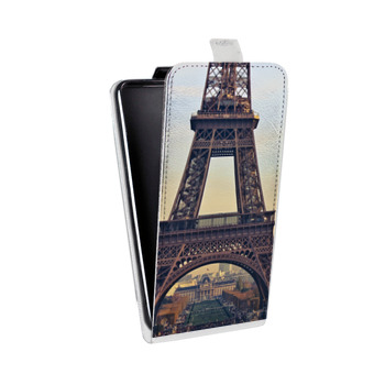 Дизайнерский вертикальный чехол-книжка для HTC U12 Plus Париж (на заказ)