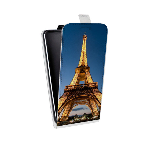 Дизайнерский вертикальный чехол-книжка для LG V10 Париж