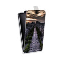 Дизайнерский вертикальный чехол-книжка для HTC Desire 600 Париж