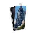 Дизайнерский вертикальный чехол-книжка для Alcatel Shine Lite Лондон