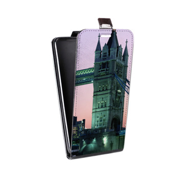 Дизайнерский вертикальный чехол-книжка для Samsung Galaxy S6 Edge Лондон (на заказ)