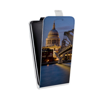 Дизайнерский вертикальный чехол-книжка для Huawei Honor 7A Pro Лондон (на заказ)
