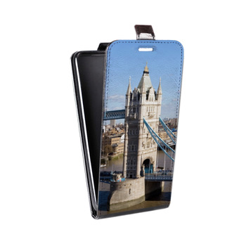 Дизайнерский вертикальный чехол-книжка для Alcatel One Touch Pop D5 Лондон (на заказ)