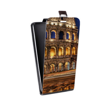 Дизайнерский вертикальный чехол-книжка для Iphone 7 Рим (на заказ)