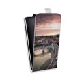 Дизайнерский вертикальный чехол-книжка для HTC Desire 530 Рим