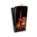 Дизайнерский вертикальный чехол-книжка для Alcatel 1C Москва