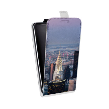 Дизайнерский вертикальный чехол-книжка для ASUS ZenFone Max Pro M1 Нью-Йорк (на заказ)
