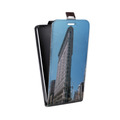 Дизайнерский вертикальный чехол-книжка для HTC One M9 Нью-Йорк