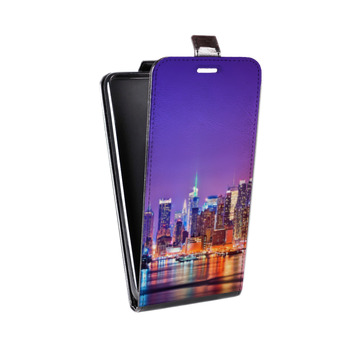 Дизайнерский вертикальный чехол-книжка для Lenovo A536 Ideaphone Нью-Йорк (на заказ)