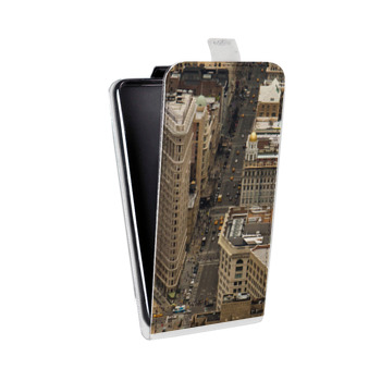 Дизайнерский вертикальный чехол-книжка для Huawei Honor 10X Lite Нью-Йорк (на заказ)
