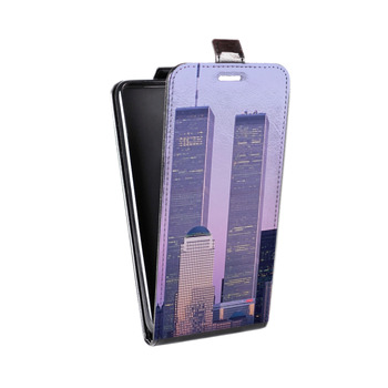 Дизайнерский вертикальный чехол-книжка для Huawei P30 Pro Нью-Йорк (на заказ)