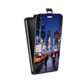 Дизайнерский вертикальный чехол-книжка для Meizu M3 Max Нью-Йорк
