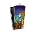 Дизайнерский вертикальный чехол-книжка для Google Nexus 6 Нью-Йорк