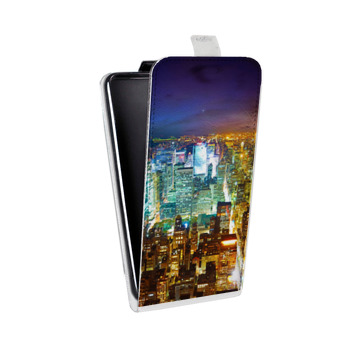Дизайнерский вертикальный чехол-книжка для Huawei Honor 30i Нью-Йорк (на заказ)