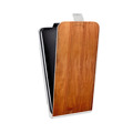 Дизайнерский вертикальный чехол-книжка для Huawei Honor 7C Pro Дерево